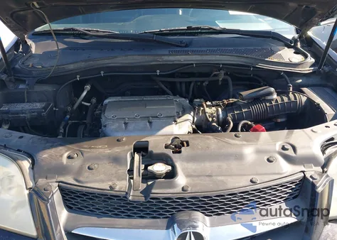 2001 Acura Mdx из США, поврежденный, VIN 2HNYD18221H524857